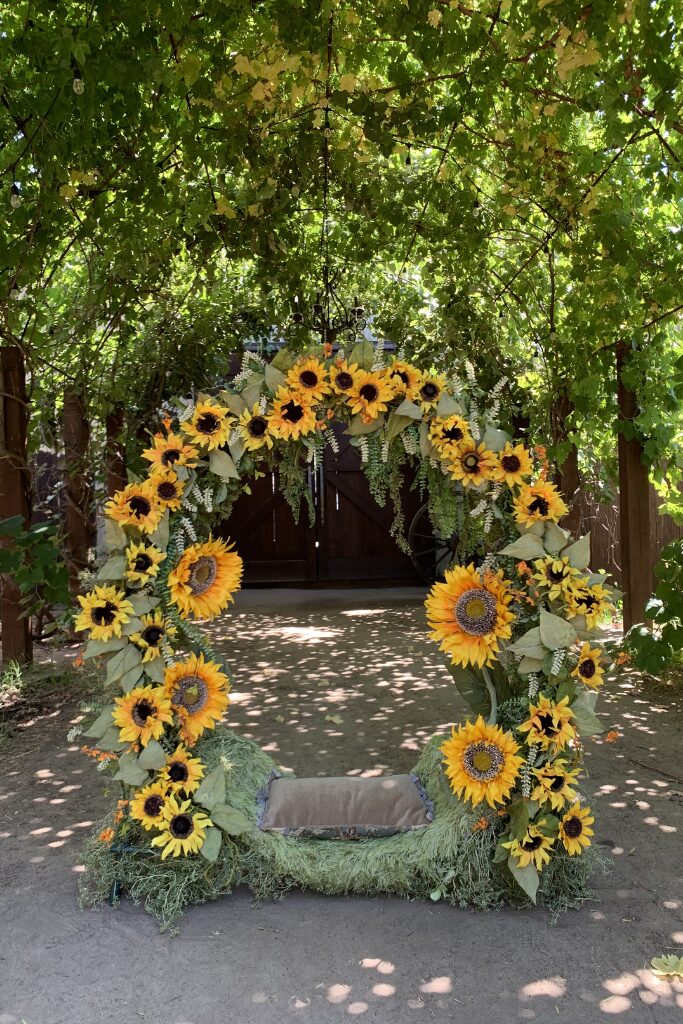 Phone photo of sunflower version